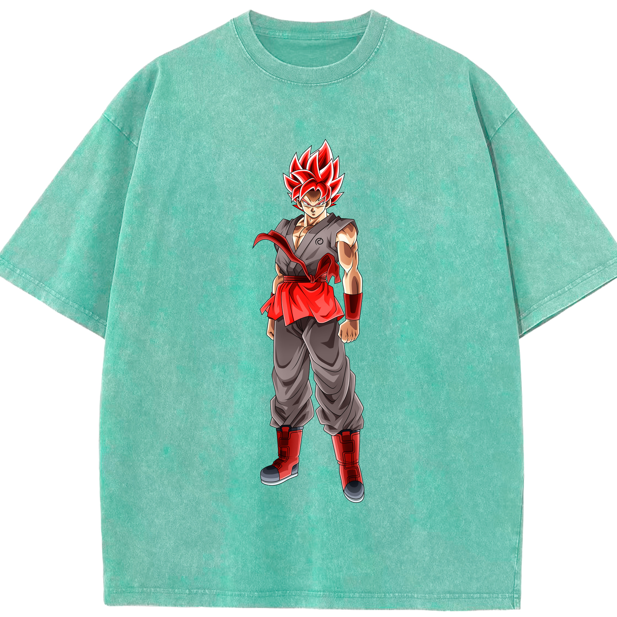 （画像用） ドラゴンボール 孫 悟飯（そんごはん）DRAGON BALL Son Gohan 綿100% ヴィンテージ風 半袖Tシャツ（フロントプリント）